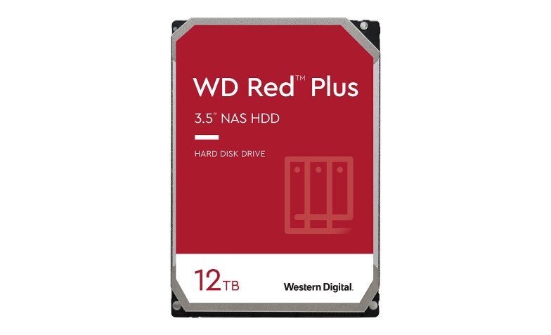 Sekretær Tåler forsigtigt WD Red Plus WD120EFBX - hard drive - 12 TB - SATA 6Gb/s - WD120EFBX -  Internal Hard Drives - CDW.com