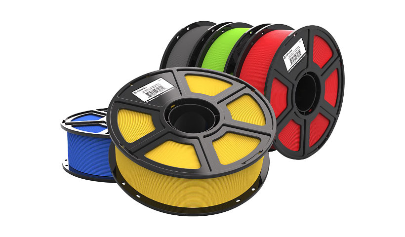 MakerBot Sketch - 5-pack - gray, blue, yellow, red, green - PLA filament
