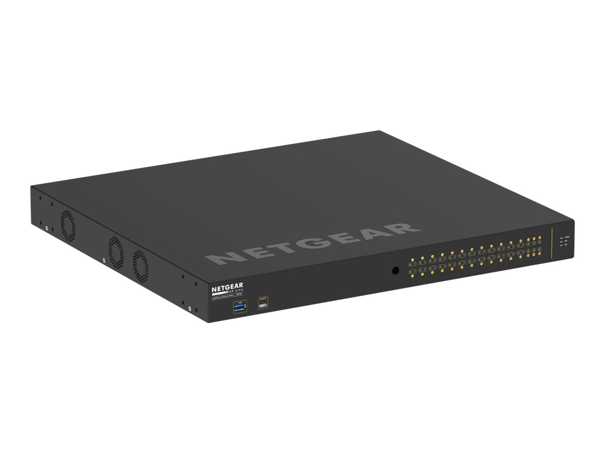 NETGEAR AV Line M4250-26G4XF-PoE+ - switch - 24 ports - managed - rack-mountable