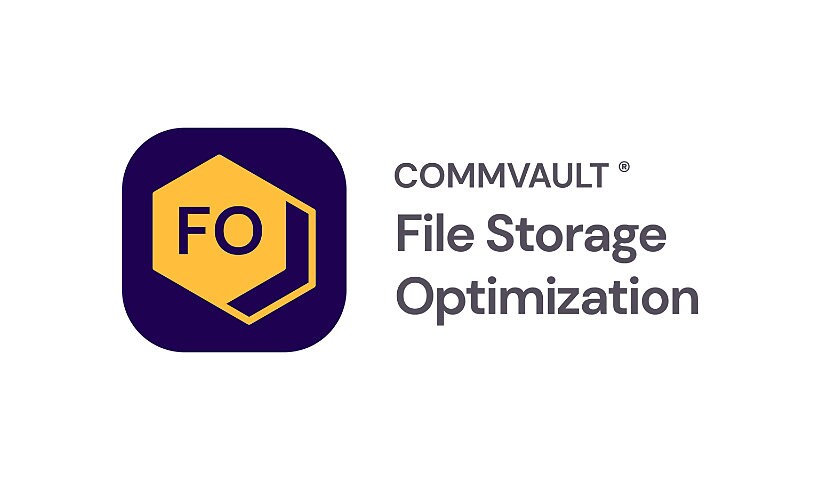 Commvault File Optimization for Non-Virtual and File - subscription license (1 year) - 1 front end TB