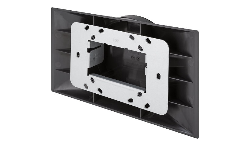 Crestron - mounting kit - multisurface - for touchscreen - smooth black