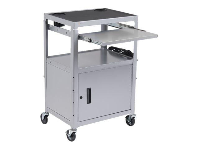 Bretford MIC MICC6 cart - black pumice