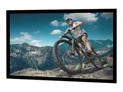 Da-Lite Cinema Contour Series Projection Screen - Fixed Frame Screen with 3in Wide Beveled Frame - 137in Screen