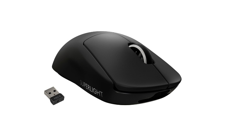 Logicool PRO SUPERLIGHT ブラック Logitech G PRO X Superlight Wireless Gaming Mouse - Black