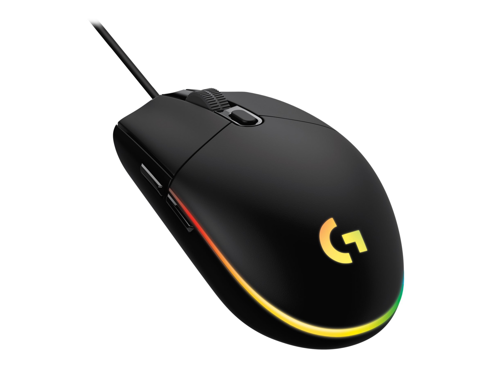 Logitech Gaming Mouse G203 LIGHTSYNC - mouse - USB - black