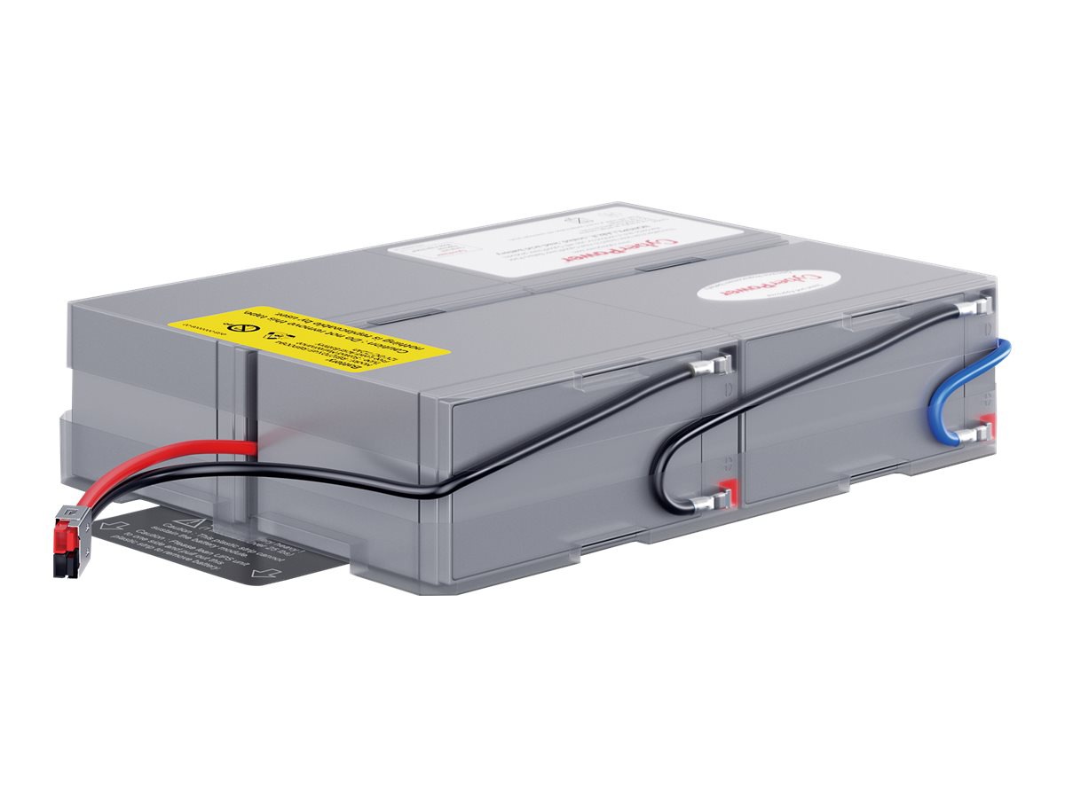 CyberPower RB1270X4F - UPS battery - lead acid - 7 Ah