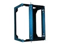 CPI Standard Swing Gate Wall Rack - cabinet - 41U