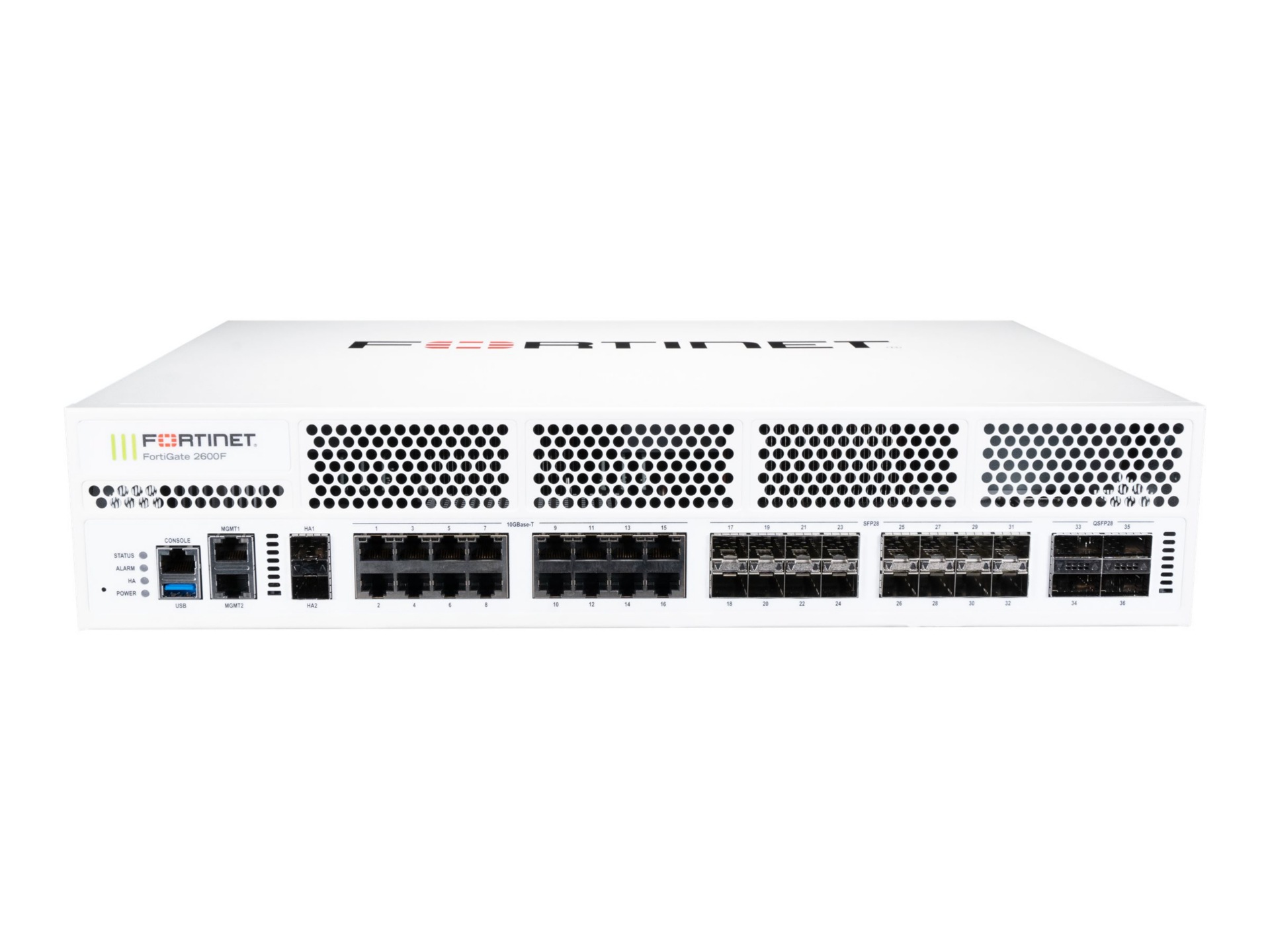 Fortinet FortiGate 2601F - security appliance - with 5 years FortiCare 24X7