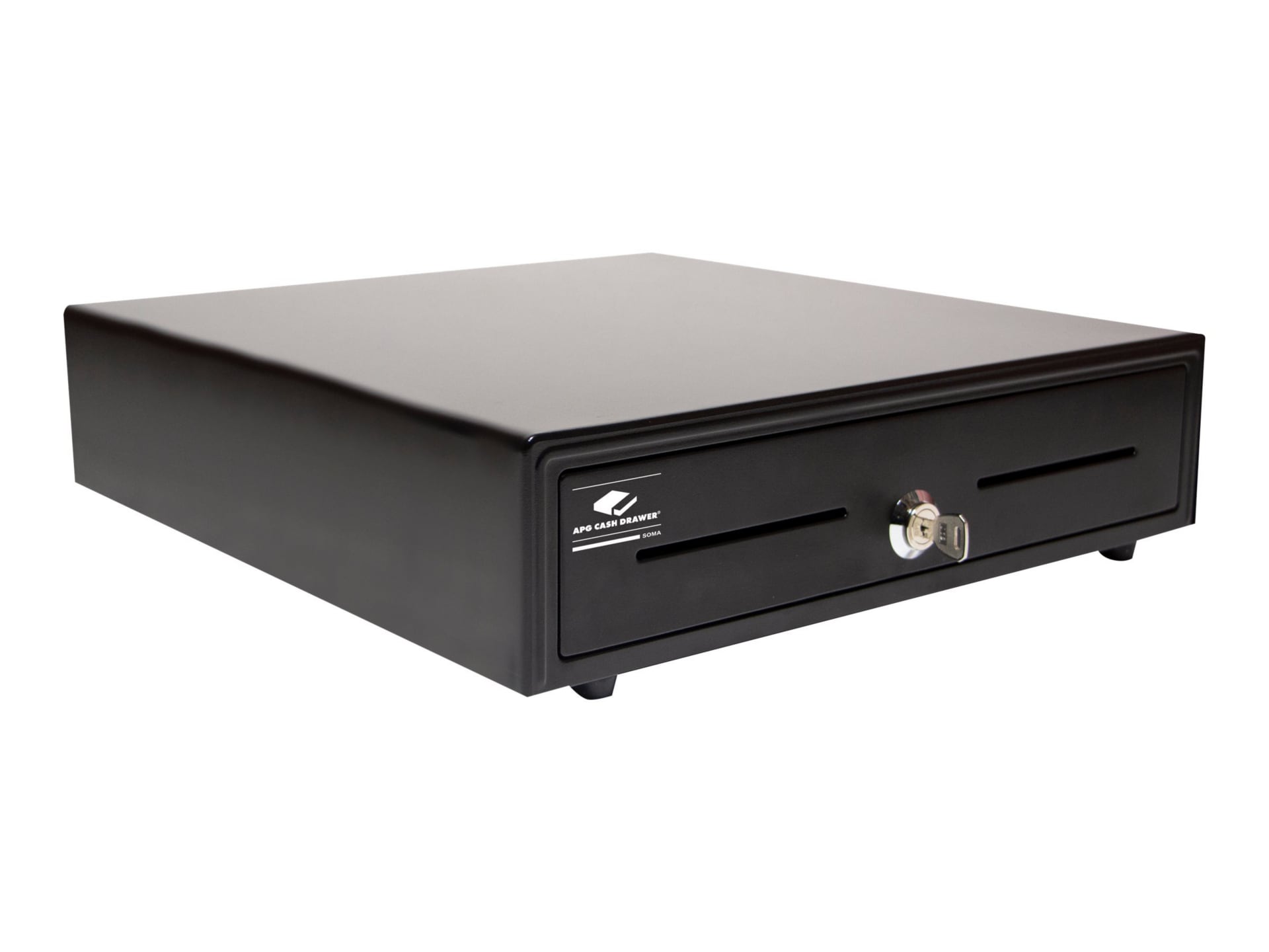 apg Entry Level- 16â€ Electronic Point of Sale Cash Drawer | Arlo Series EKDS320-1-B410-A20 | Printer Compatible with