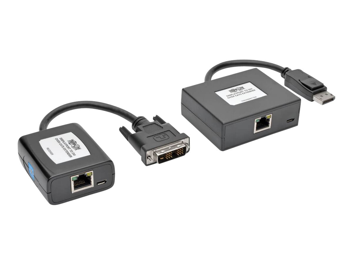 Tripp Lite DisplayPort DVI Over Cat5/6 Active Extender Transmitter Receiver