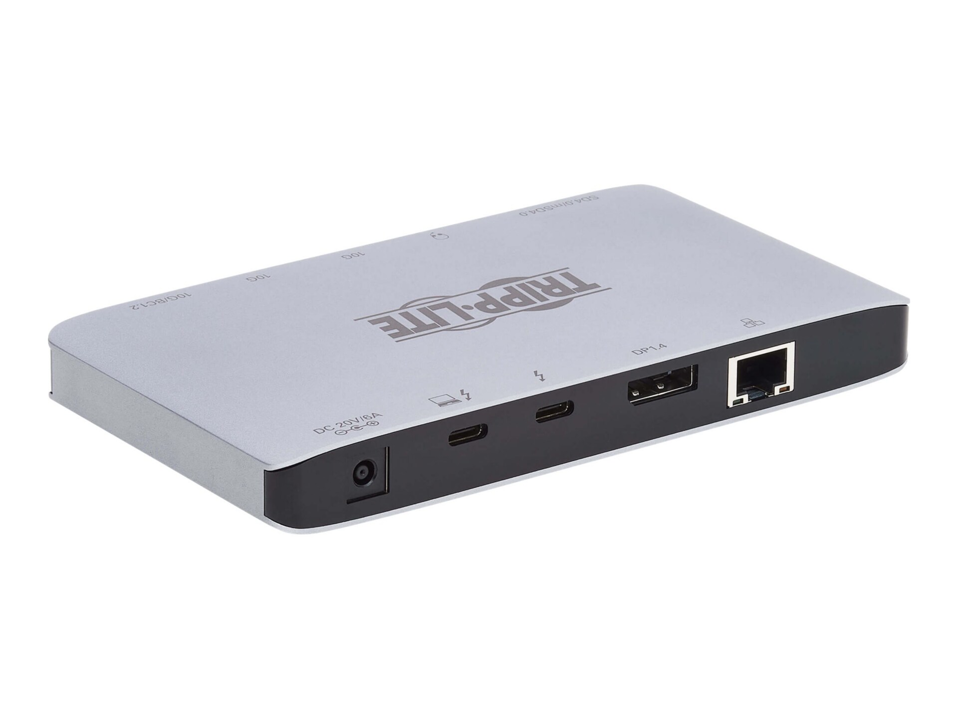 Tripp Lite Thunderbolt 3 Dock, Dual Display - 8K DisplayPort, USB 3.2 Gen 2