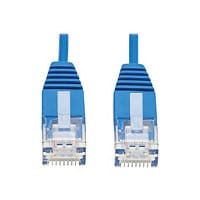 Eaton Tripp Lite Series Cat6 Gigabit Molded Ultra-Slim UTP Ethernet Cable (RJ45 M/M), Blue, 7 ft. (2,13 m) - network