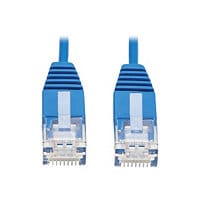 Eaton Tripp Lite Series Cat6a 10G Molded Ultra-Slim UTP Ethernet Cable (RJ45 M/M), Blue, 10 ft. (3.05 m) - network cable