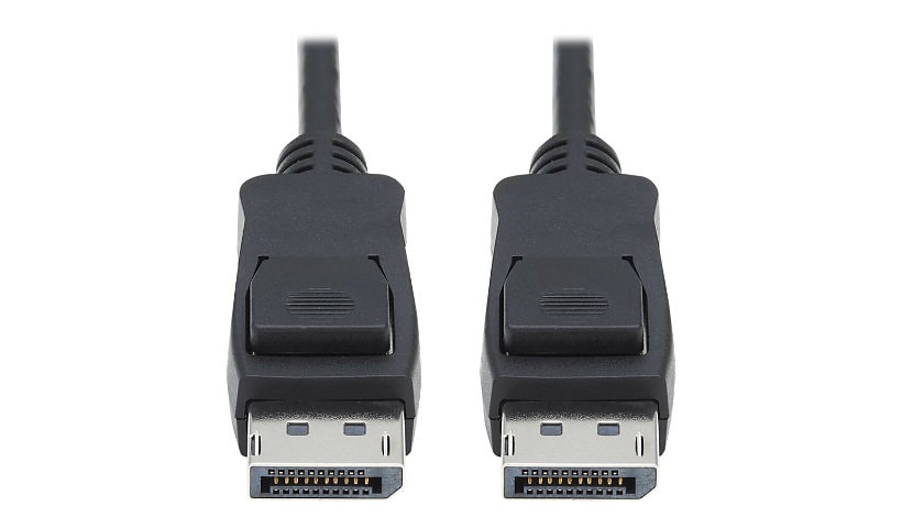 Eaton Tripp Lite Series DisplayPort 1.4 Cable with Latching Connectors, 8K (M/M), Black, 6 ft. (1.8m) - DisplayPort