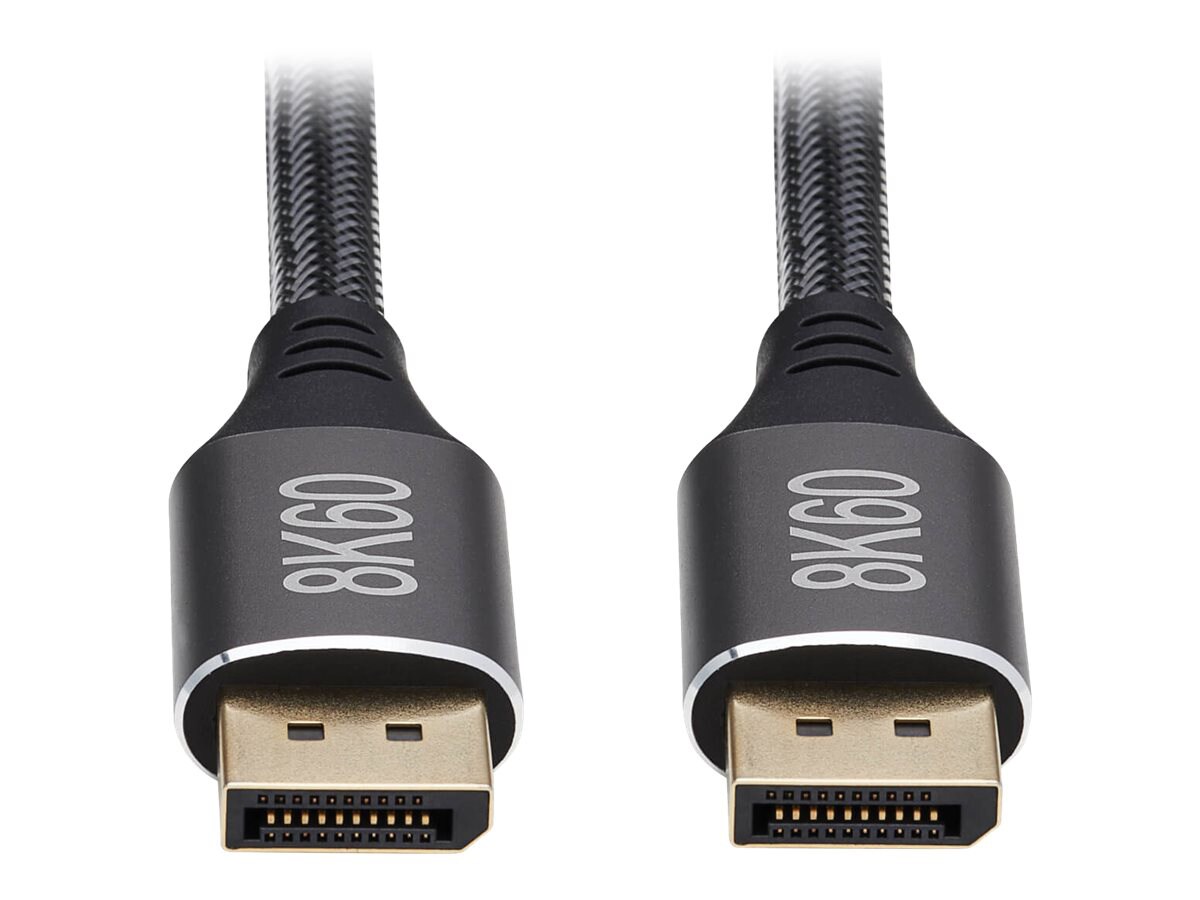 Tripp Lite DisplayPort 1.4 Cable - 8K UHD @ 60 Hz, HDR, HBR3, HDCP 2.2, 4:4