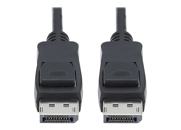 Tripp Lite DisplayPort 1,4 Cable with Latching Connectors - 8K UHD, HDR,  4:2:0, HDCP 2,2, M/M, Black, 10 ft. - - P580-010-V4 - Monitor Cables &  Adapters - CDW.ca