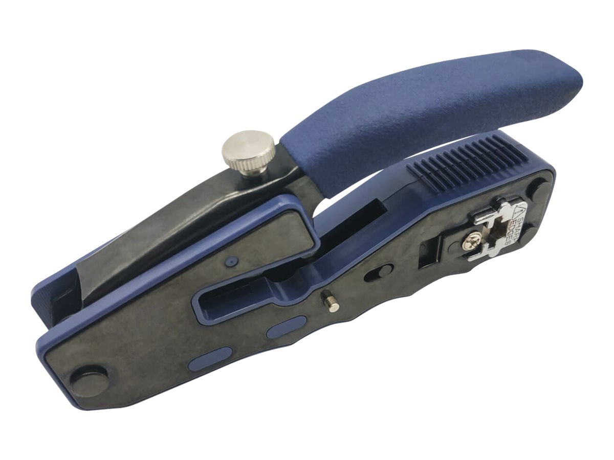 Rj45 pass deals through crimping tool