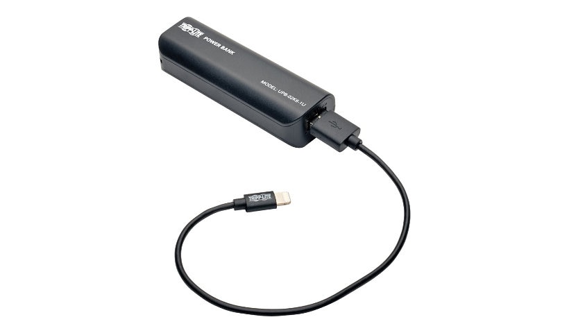 Tripp Lite Portable Mobile Power Bank USB Battery Charger banque d'alimentation - Li-Ion - USB