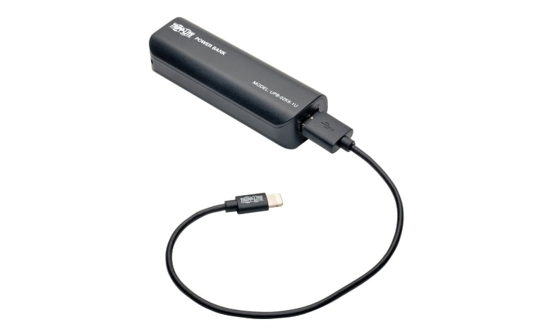Tripp Lite Portable Mobile Power Bank USB Battery Charger power bank -  Li-Ion - USB - UPB-02K6-1U - Office Basics 