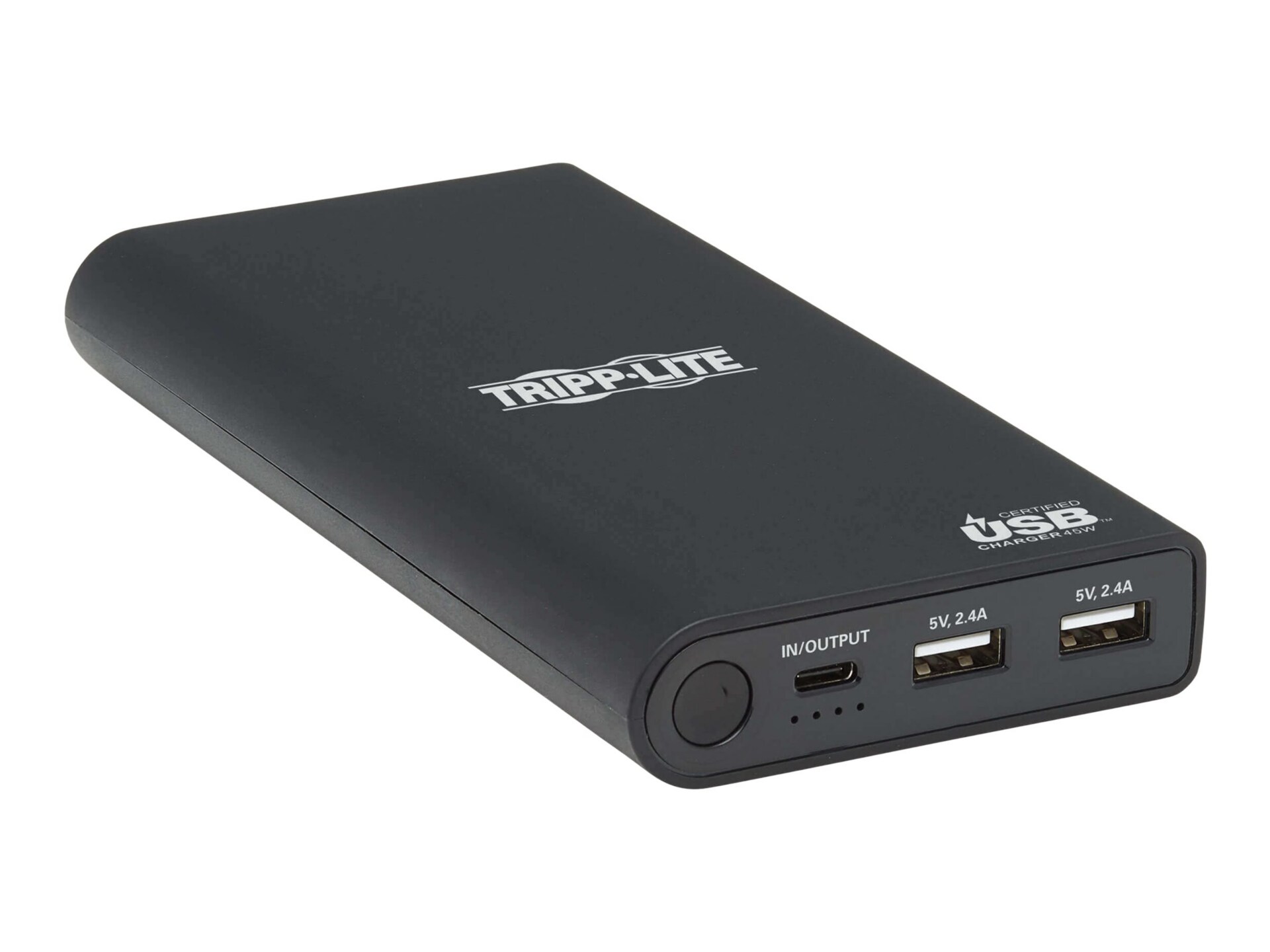 Tripp Lite USB Battery Charger Mobile Power Bank 3-Port 20.1K mAh USB-A/C