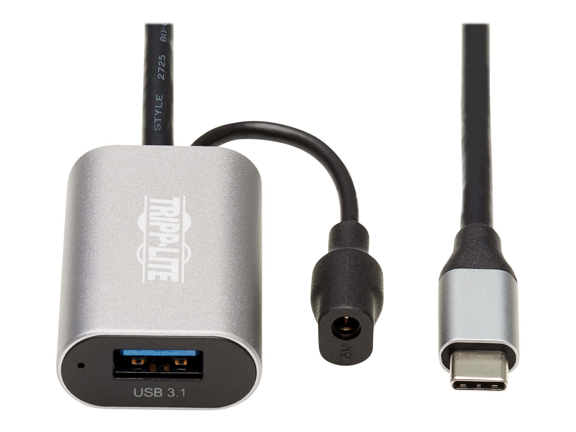 Tripp Lite USB C Active Extension Cable USB C to USB-A USB 3.1 Gen 1 M/F 5M
