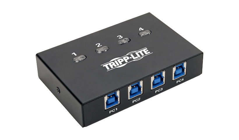 Tripp Lite 4-Port 2 to 1 USB 3.0 Peripheral Sharing Switch SuperSpeed