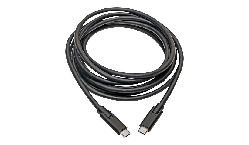 Eaton Tripp Lite Series USB-C Cable (M/M) - USB 3.2, Gen 1 (5 Gbps), Thunderbolt 3 Compatible, 10 ft. (3.05 m) - USB-C