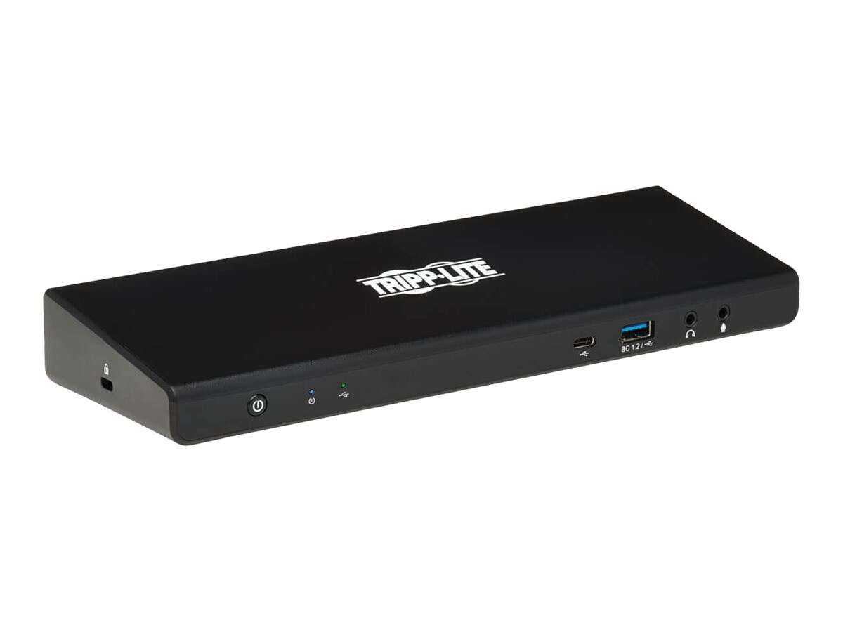 Tripp Lite USB C Dock, Dual Display - 5K 60 Hz DP, 4K 60 Hz HDMI, USB 3,2 G