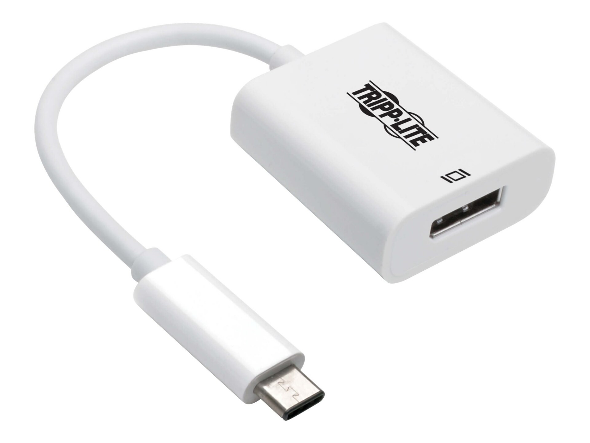 Tripp Lite USB-C to DisplayPort Adapter Cable (M/F) with Equalizer, 8K UHD,