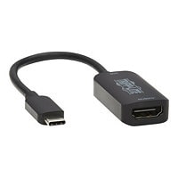 Tripp Lite USB C to HDMI Adapter Cable 4K 60Hz M/F Thunderbolt 3 DP 1.2 6in