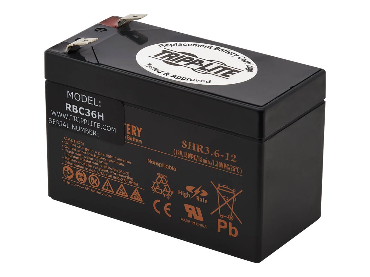 Tripp Lite UPS Replacement Battery Cartridge for Select Tripp Lite AVR550U/