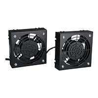 Tripp Lite Wallmount Rack Enclosure Cooling Roof Fan Kit 230V C14 3ft Cord - kit de ventilation pour rack