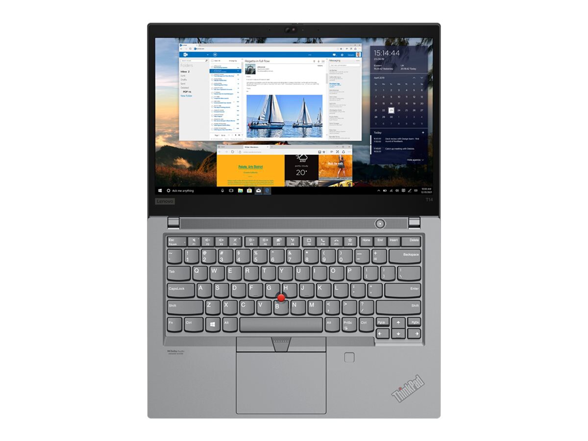 Lenovo ThinkPad T14 Gen 2 - 14" - Core i7 1165G7 - 16 GB RAM - 512 GB SSD -