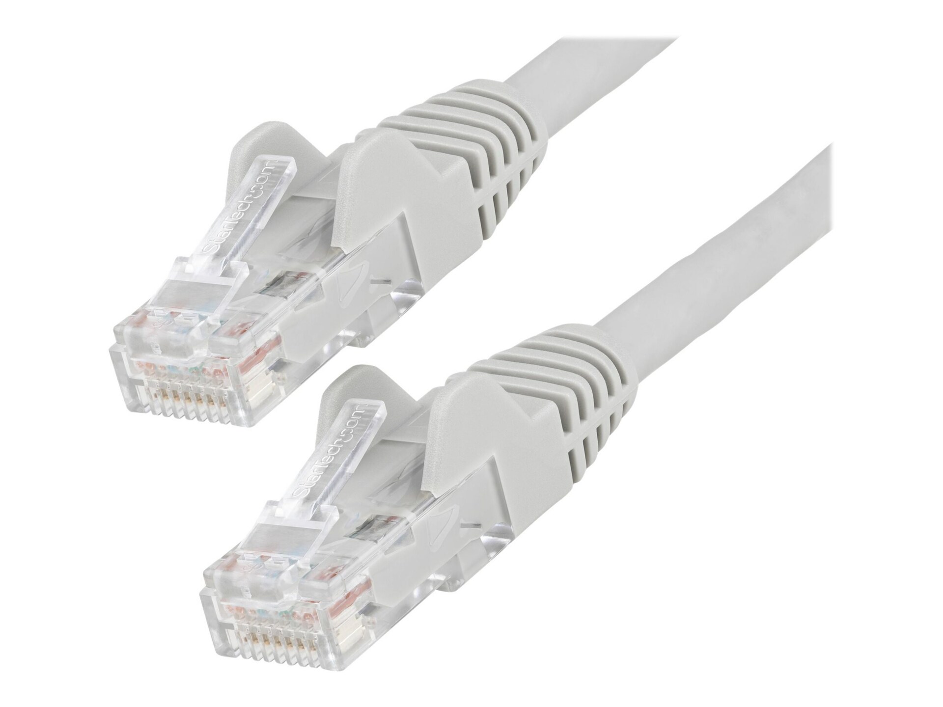 StarTech.com 3ft (90cm) CAT6 Ethernet Cable, LSZH (Low Smoke Zero Halogen) 10 GbE Snagless 100W PoE UTP RJ45 Gray