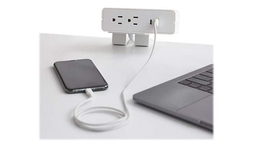 Humanscale NeatHub power adapter - AC / USB-C / USB - USB, USB-C, 2 x power