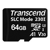 Transcend 230I - flash memory card - 16 GB - microSDHC UHS-I