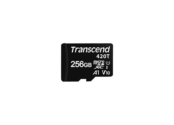 TRANSCEND 256GB MICROSD A1 U1 3D TLC