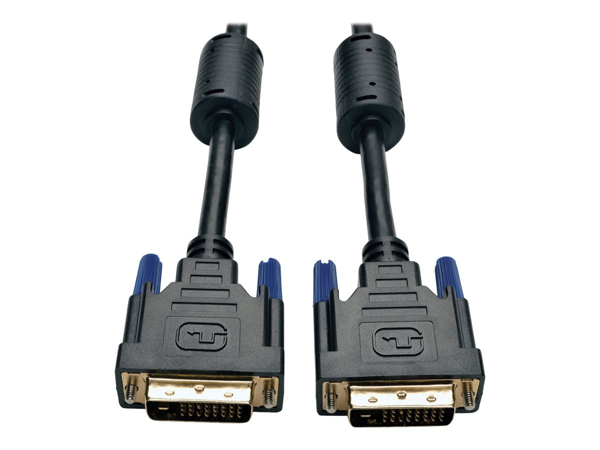 Eaton Tripp Lite Series DVI Dual Link Cable, Digital TMDS Monitor Cable (DVI-D M/M), 10 ft. (3.05 m) - DVI cable - 10 ft