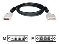 Thumbnail 2 of 2 for Eaton Tripp Lite Series DVI Dual Link Extension Cable, Digital TMDS Monitor Cable (DVI-D M/F), 6 ft. (1.83 m) - DVI