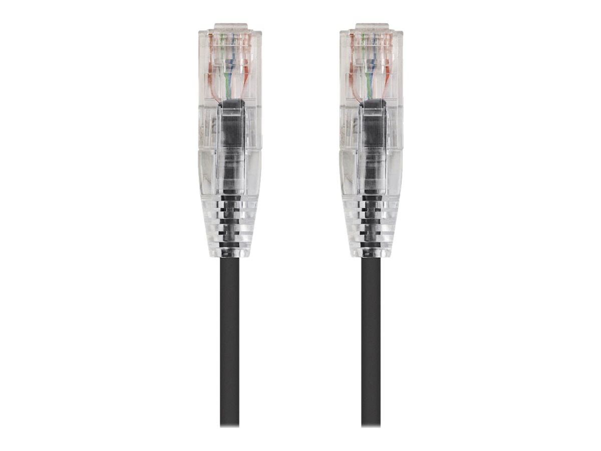 Monoprice SlimRun patch cable - 1.52 m - black