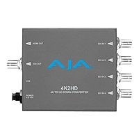 AJA 4K2HD Quad Link 3G-SDI to 3G-SDI / HDMI down converter