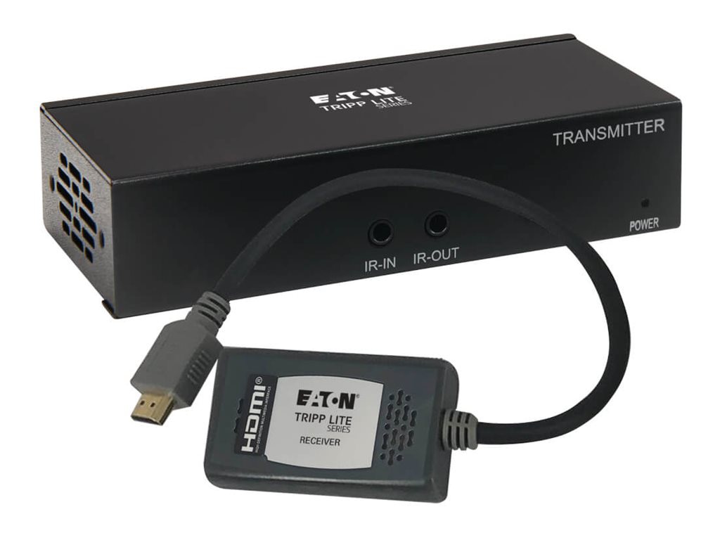 Eaton Tripp Lite Series HDMI over Cat6 Extender Kit, 4K 60Hz, Transmitter and Pigtail Receiver, 4:4:4, PoC, HDR, HDCP