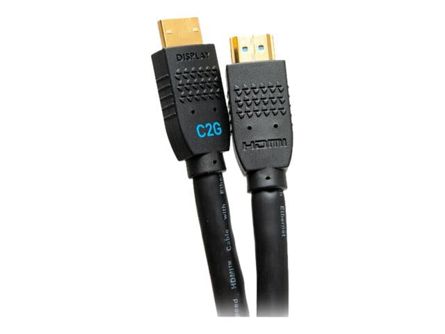 C2G Performance Series 20ft Ultra Flexible Active High Speed HDMI Cable - In-Wall CMG FT4 Rated - 4K 60Hz