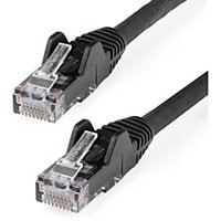 StarTech.com 15ft LSZH CAT6 Ethernet Cable - Black Snagless Patch Cord