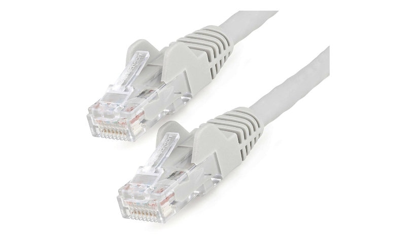 StarTech.com 3ft LSZH CAT6 Ethernet Cable 10 GbE Snagless 100W PoE UTP Network Patch Cord Gray