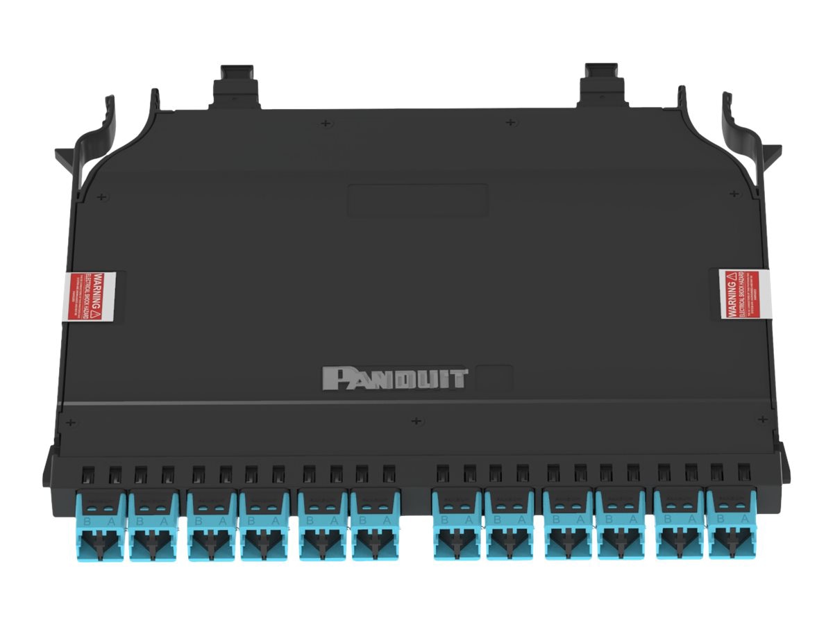 Panduit HD Flex MPO-LC Cassette, OS2, 24 Fiber, Universal