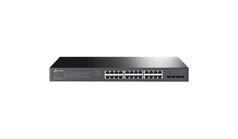 TP-Link TL-SG2428P - JetStream 28-Port Gigabit Smart Switch with 24-Port PoE+