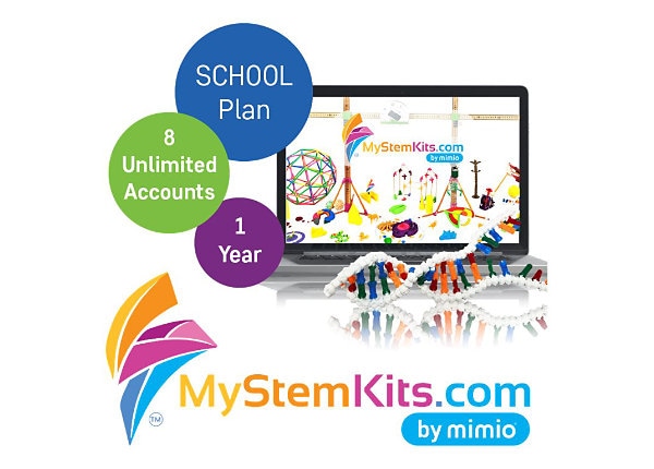 MyStemKits School Plan - Curriculum License (1 year) - up to 8 teachers