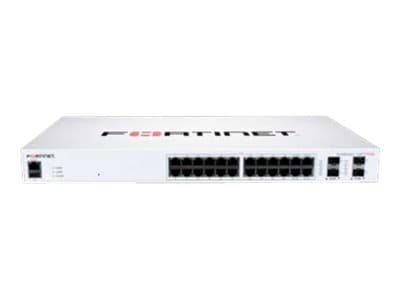 Fortinet FortiSwitch 124F-POE - switch - 24 ports - managed - rack-mountable
