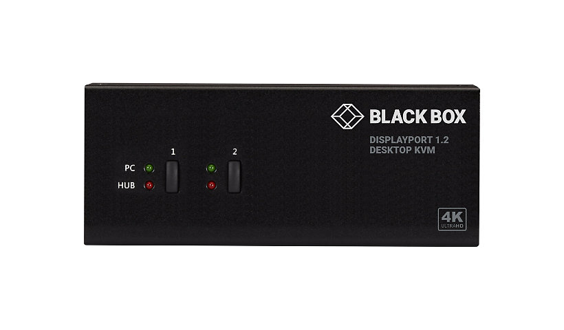 Black Box - KVM / audio / USB switch - 2 ports - TAA Compliant